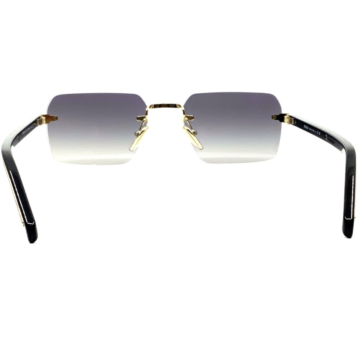 PRADA プラダ サングラス SPR D55S ZVN60W Pale Gold/Blue mirror