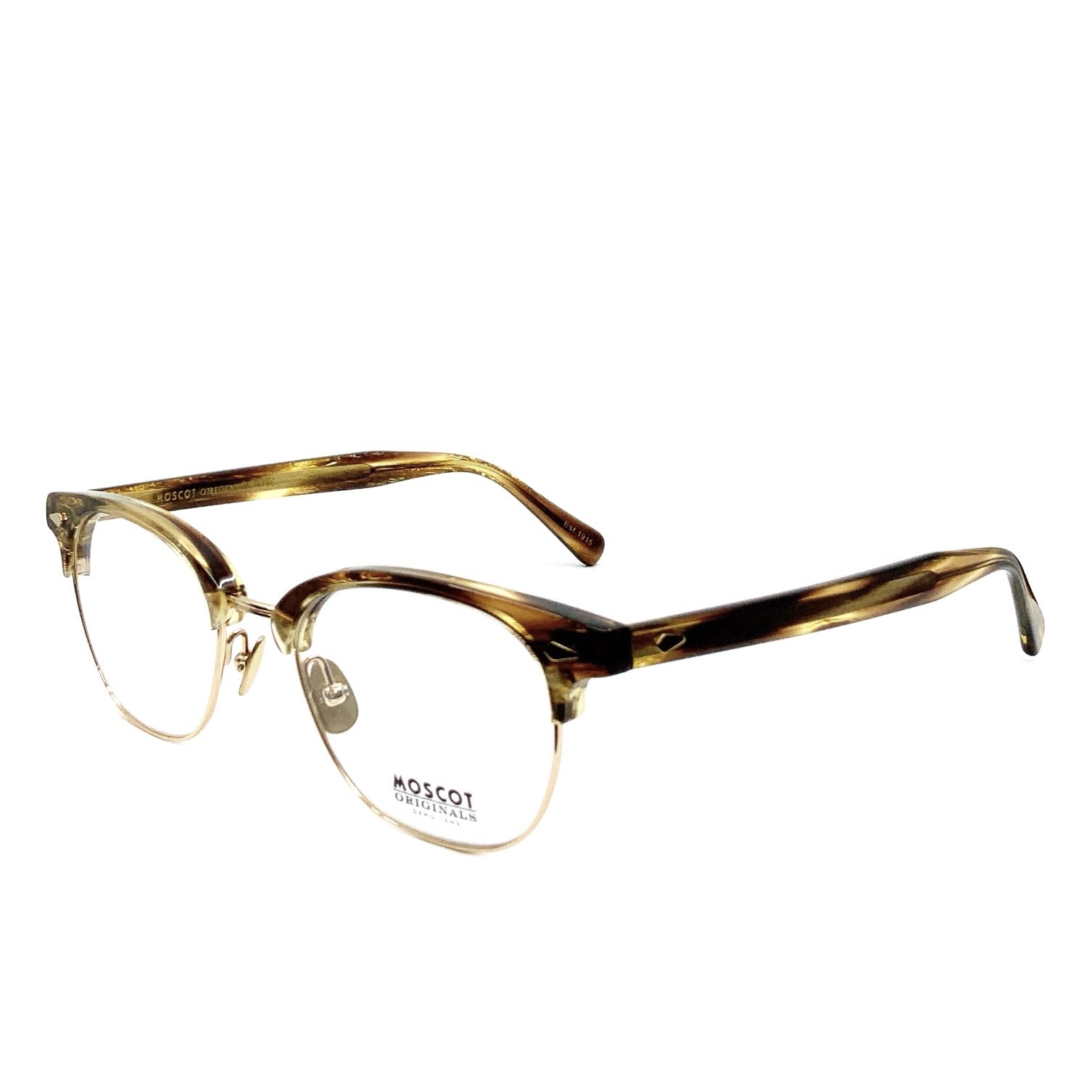 MOSCOT  AYGEN 48 BAMBOO/GOLD