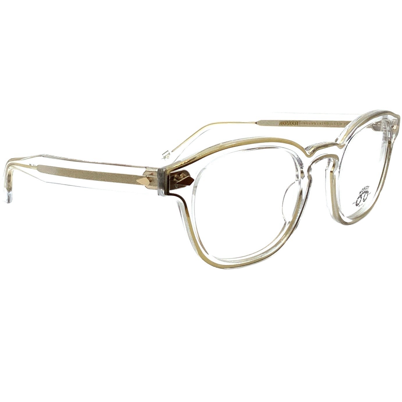 MOSCOT モスコット メガネ LEMTOSH 49 レムトッシュ CRY/GOLD 110LE