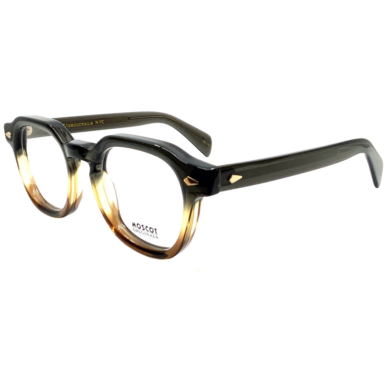 MOSCOT DOLT 49 GREY BROWN FADE